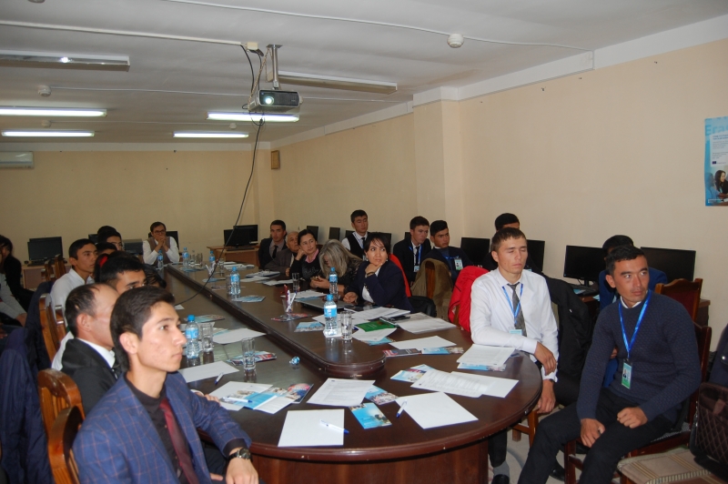 Information seminar at Gulistan State University