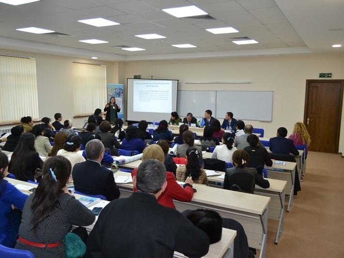 Семинар на тему “Best practices of English teaching methodology for non-linguistic educational programmes and teachers”